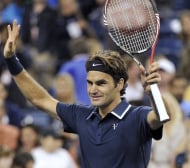 Федерер с нова победа на US Open без загубен сет