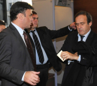Платини обещал на България Евро 2013, Боби Михайлов иска нов мандат