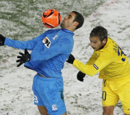 “Левски” се сбогува с Европа след снежна битка и 0:1 от Гент
