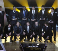 Шестима испанци в идеалния отбор на 2010 г.
