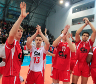 Волейболните герои от ЦСКА се прибраха в България