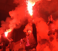 Черноморец с жест към феновете си за мача с ЦСКА