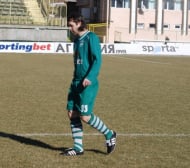 Иван Цветков в игра за Пирин срещу Литекс