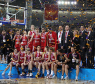 Русия стана европейски шампион по баскетбол за жени