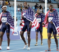 САЩ със злато в мъжката щафета на 4х400 метра