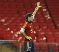 Касияс изравни рекорд на националния отбор на Испания