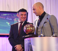 Боби Михайлов обяви сина си за Футболист на годината, награди го