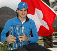 Федерер с рекорд след триумф на Индиън Уелс