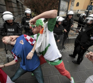Хърватски фенове арестувани след сбиване с полски полицаи
