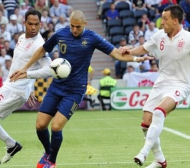 Франция и Англия поделиха точките в първия си мач на Евро 2012 - ВИДЕО