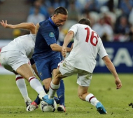 Франция - Англия 1:1, мачът по минути