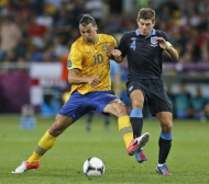 Швеция - Англия 2:3, мачът по минути