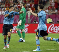 Иниеста е играчът на мача между Хърватия и Испания