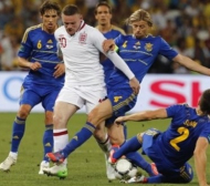 Англия надхитри Украйна и среща Италия на 1/4-финал - ВИДЕО