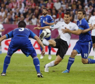 Германия - Гърция 4:2, мачът по минути