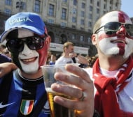 Англия - Италия 2:4 след дузпи, най-интересното по минути