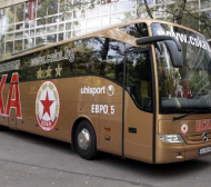 ЦСКА се лашка 4 часа с автобус из Турция