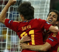 Испания - Италия 4:0, най-интересното по минути