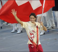 Федерер отказва да носи знамето на Швейцария