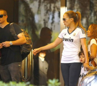 Дженифър Лопес показа любовта си към Реал (Мадрид) - ВИДЕО
