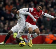 Суонзи удари тежко Арсенал в Лондон
