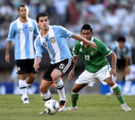 Халф на Аржентина аут срещу Боливия