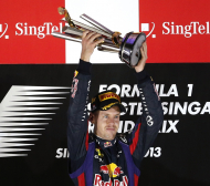 Себастиан Фетел спечели Гран при на Сингапур