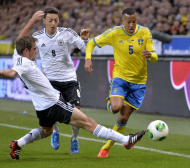Германия пречупи шведите в голово шоу