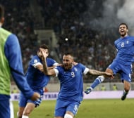 Гърция с два гола аванс пред Румъния