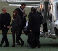 Берлускони и Барбара при Милан преди Аякс