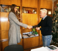 Елица Василева с награда за развитието на спорта в Дупница