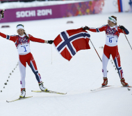 Норвегия №1 в ски бягането и при жените, въпреки провала на Бьорген