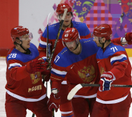 Путин изгледа трудна победа на руските хокеисти
