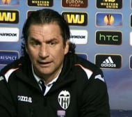 Треньорът на Валенсия: Уважение към Лудогорец, но не ги познаваме добре