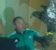 Само в БЛИЦ TV: Орелът подплаши Домусчиев