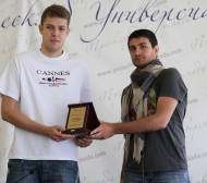 Везенков получи наградата на името на Рачо Колев
