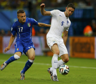 Англия - Италия 1:2, мачът по минути