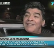 Марадона пиян, говори за бившата (ВИДЕО)