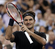 Федерер без проблеми на четвъртфинал на US Open