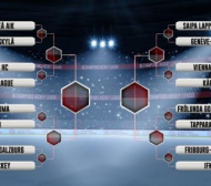 Шампионска лига по хокей на лед, 1/8-финали, първи срещи