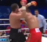 Вижте мръсния номер на Кличко срещу Кобрата (ВИДЕО)