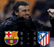 Барселона би Атлетико Мадрид три пъти за 17 дни