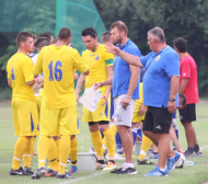 Футболистите на Марица подкрепиха Петър Курдов