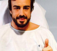 Изписаха Алонсо от болницата в Барселона