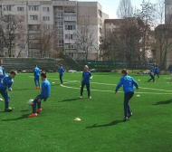 Гонзо тренира с юношите на „Левски“