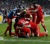 Уелс с ключова победа за Евро 2016 (ВИДЕО)
