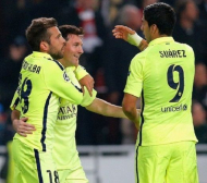 Барселона докосва полуфинала в Шампионската лига (ВИДЕО) 