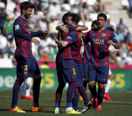 Барселона за 13-и път през сезона вкарва повече от 4 гола