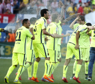 Шампионската радост на Барселона зад кулисите (СНИМКИ, ВИДЕО)