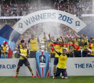 Арсенал с трофея във ФА Къп за 12-и път (ВИДЕО+СНИМКИ)